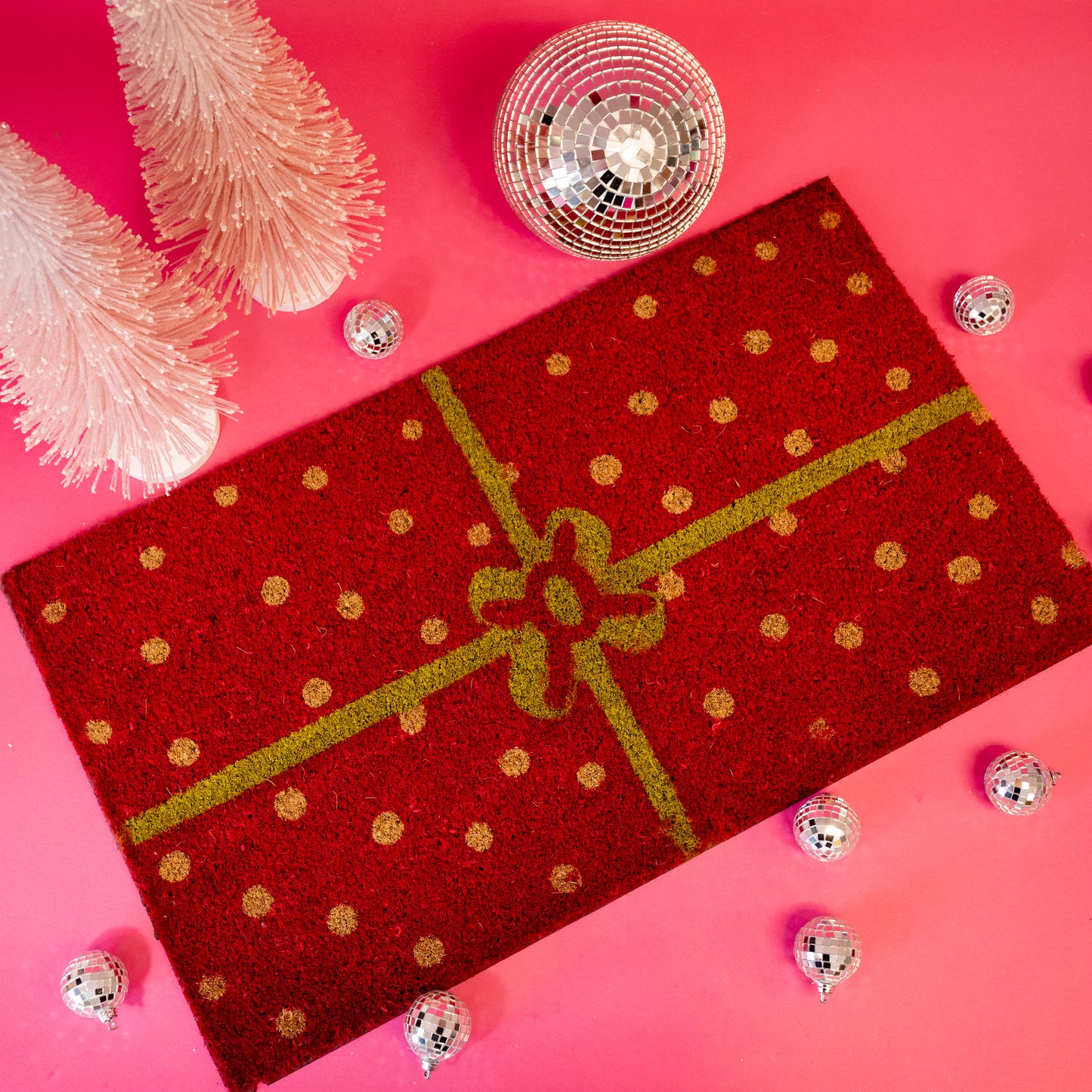 Christmas Package Doormat