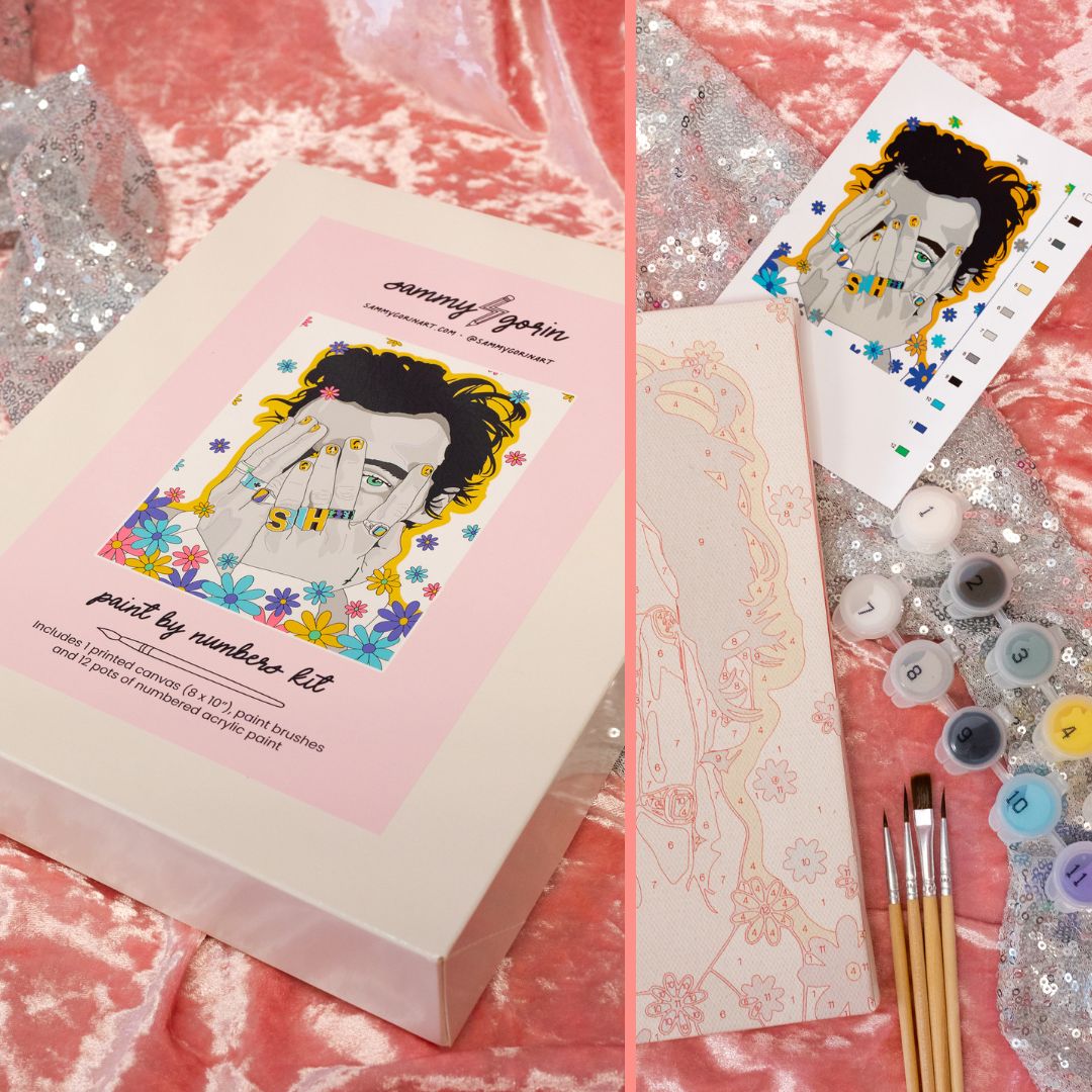 Harry Styles Paint By Numbers Kit – Gasp