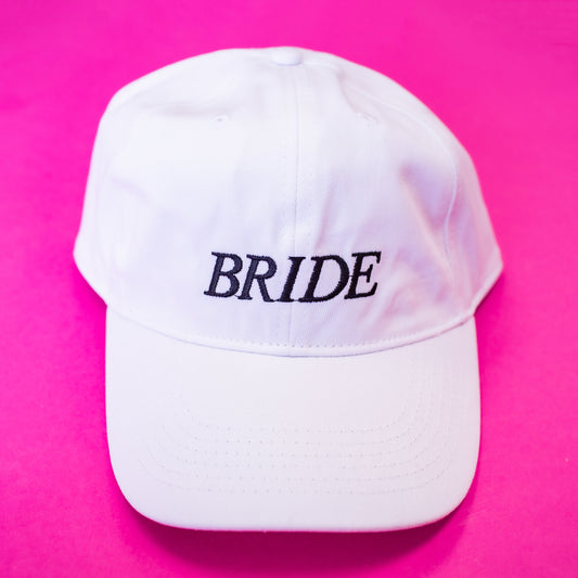 Bride Embroidered Baseball Hat - Gasp