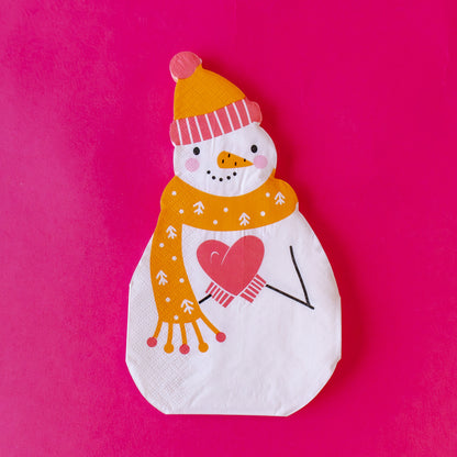 Snowman Napkin Pack - Gasp