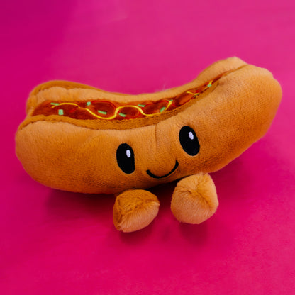 Mini Hot Dog Stuffed Animal | Gasp