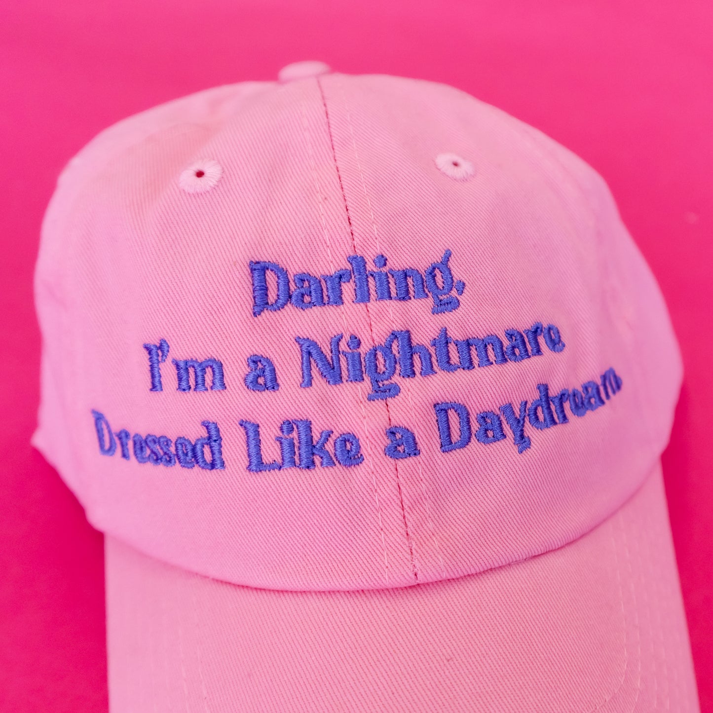 Darling I’m a Nightmare Baseball Cap | Gasp