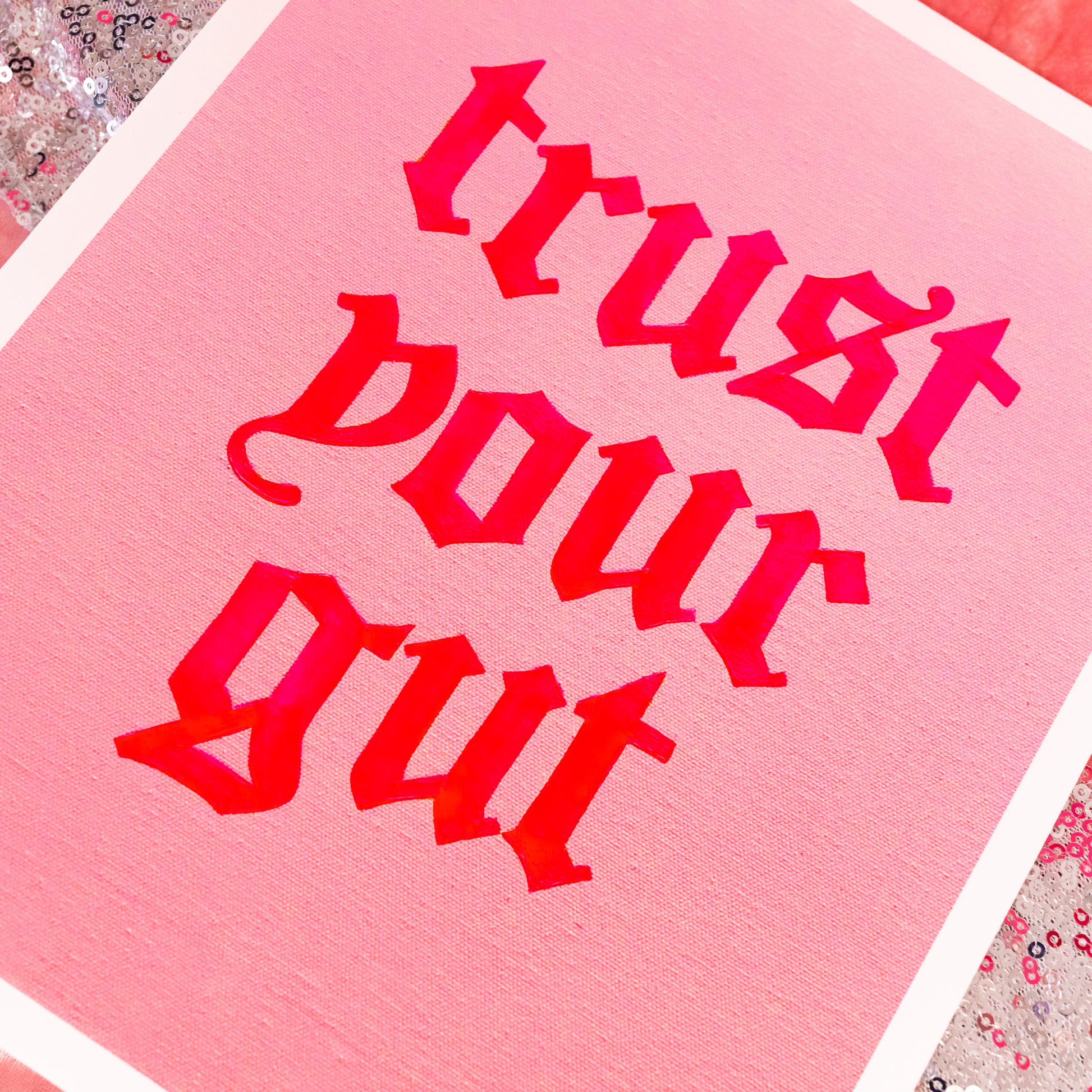 Trust Your Gut Art Print - Gasp