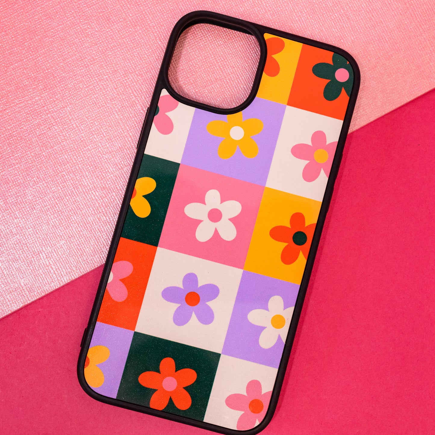 Pretty Patchwork Checkered Phone Case - Gasp