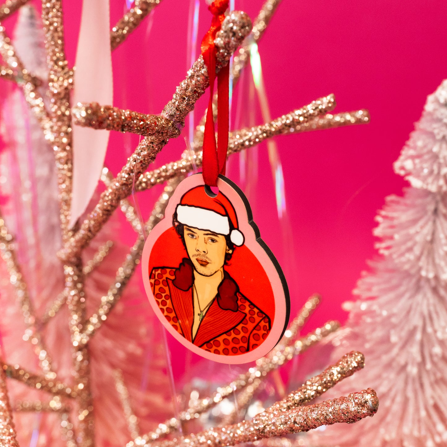 Harry Styles Christmas Ornament - Gasp