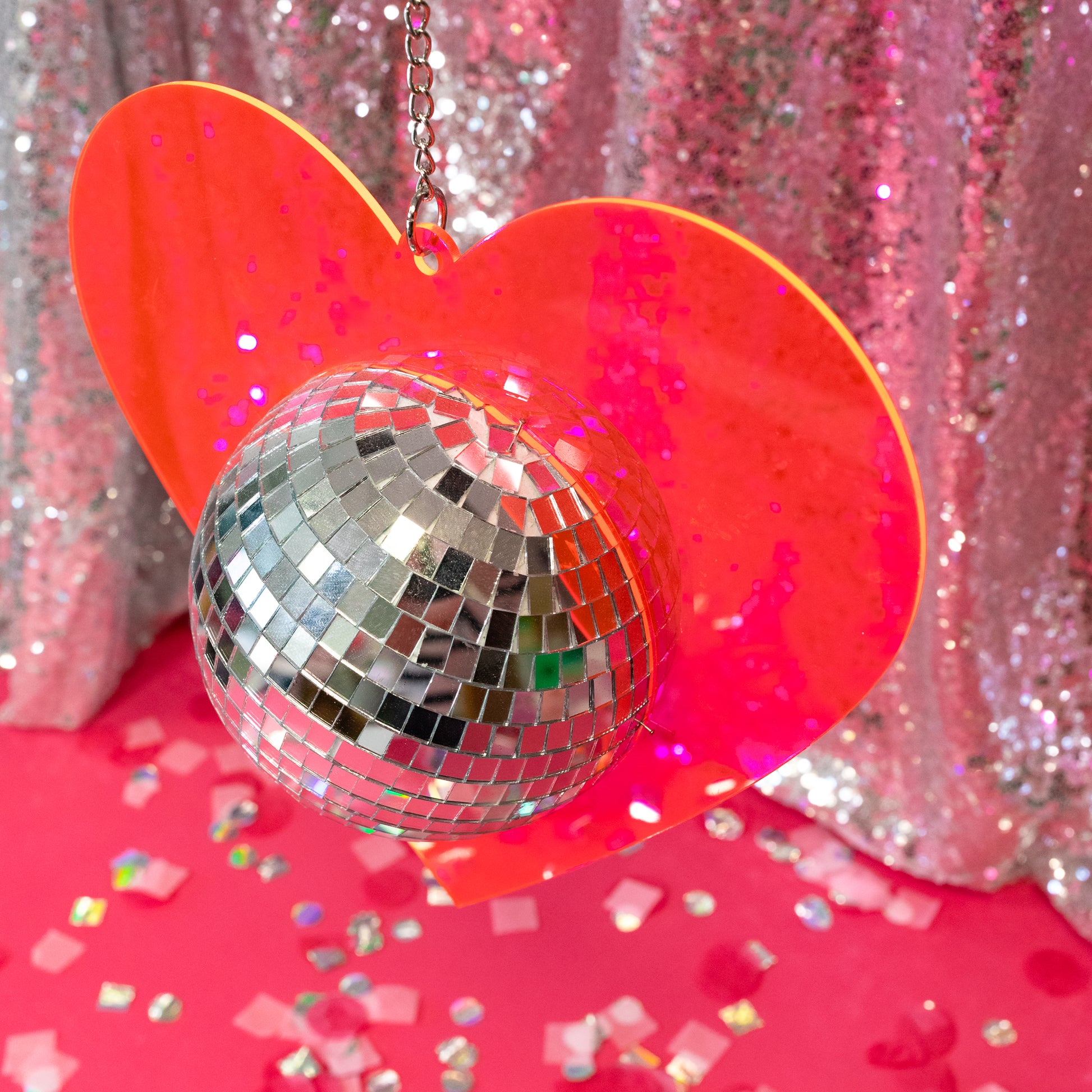 Acrylic Heart Disco Ball - Gasp