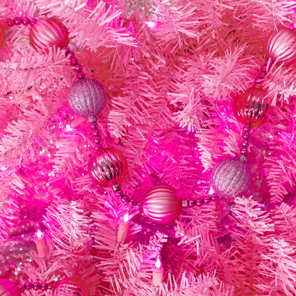 Pink Glitter Ornaments Garland - Gasp
