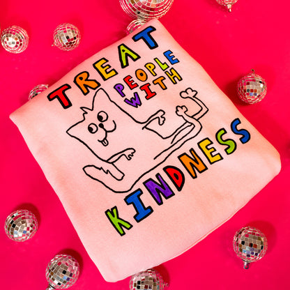 Treat People With Kindness Rainbow Hoodie