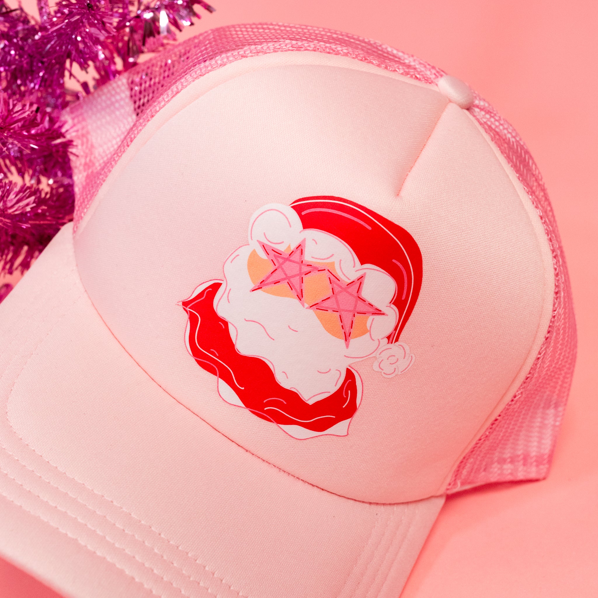 Santa baseball sales cap