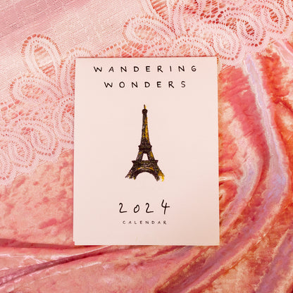 Wandering Wonders 2024 Calendar - Gasp