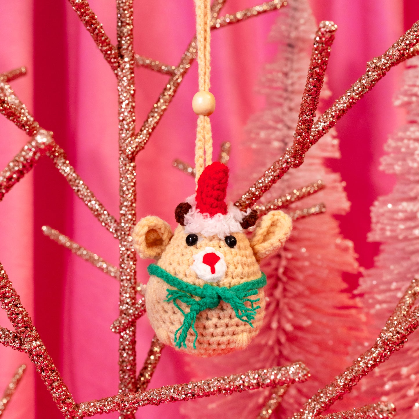 Holiday Crochet Car Mirror Hangings - Gasp