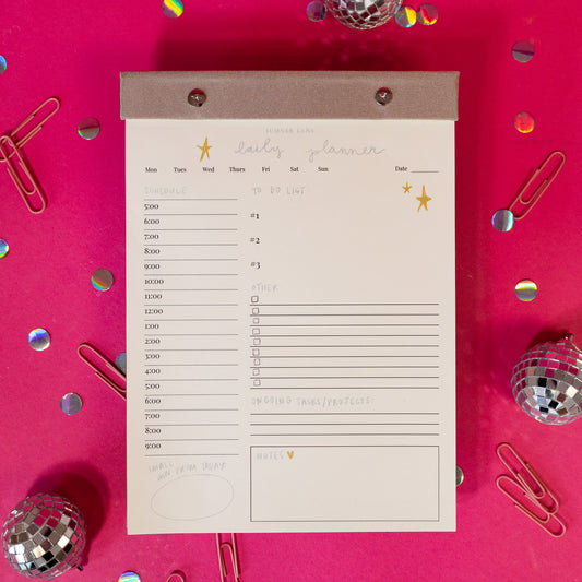 daily planner notepad