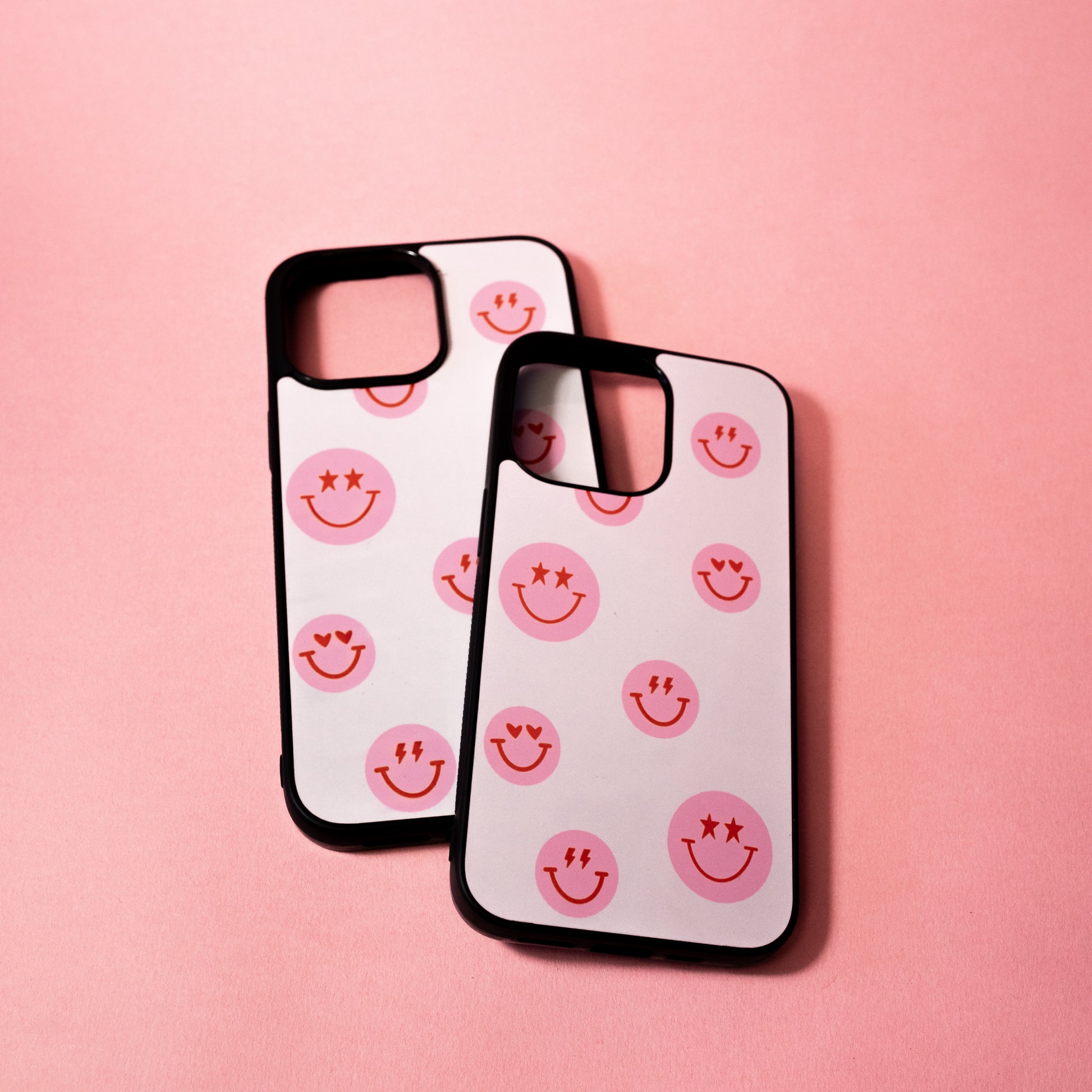 Electric Pink Smiley Phone Case - Gasp