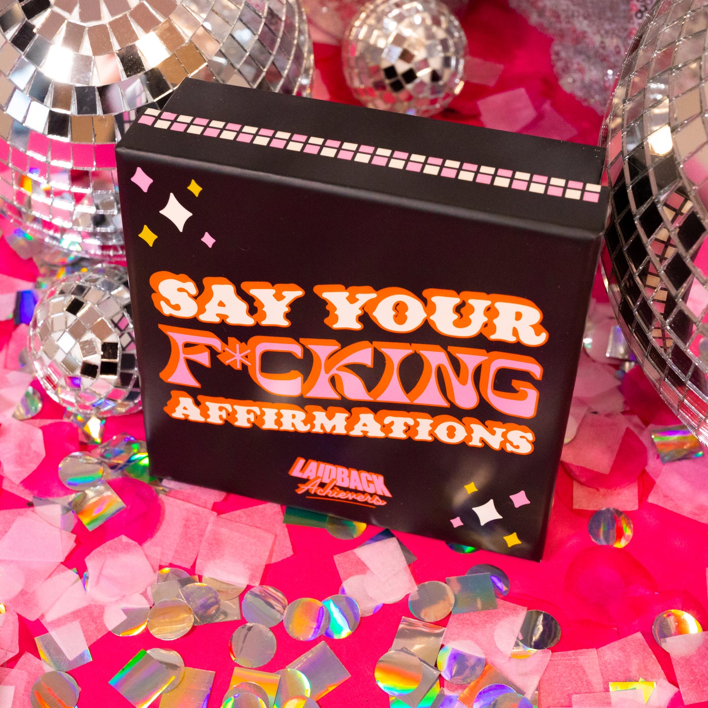 say your fing affirmations box