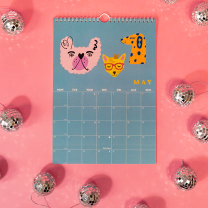 Dogs & Doodles 2024 Wall Calendar - Gasp