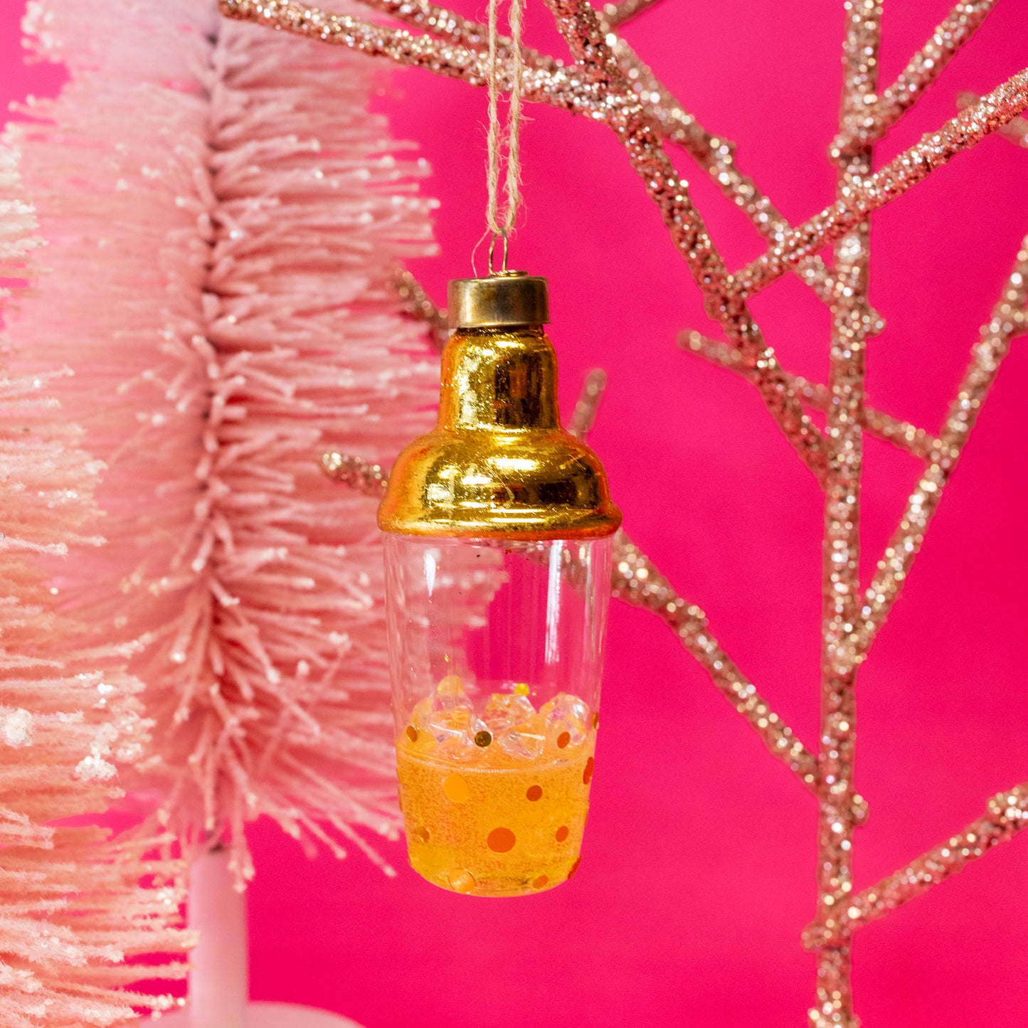 Cocktail Shaker Ornaments - Gasp