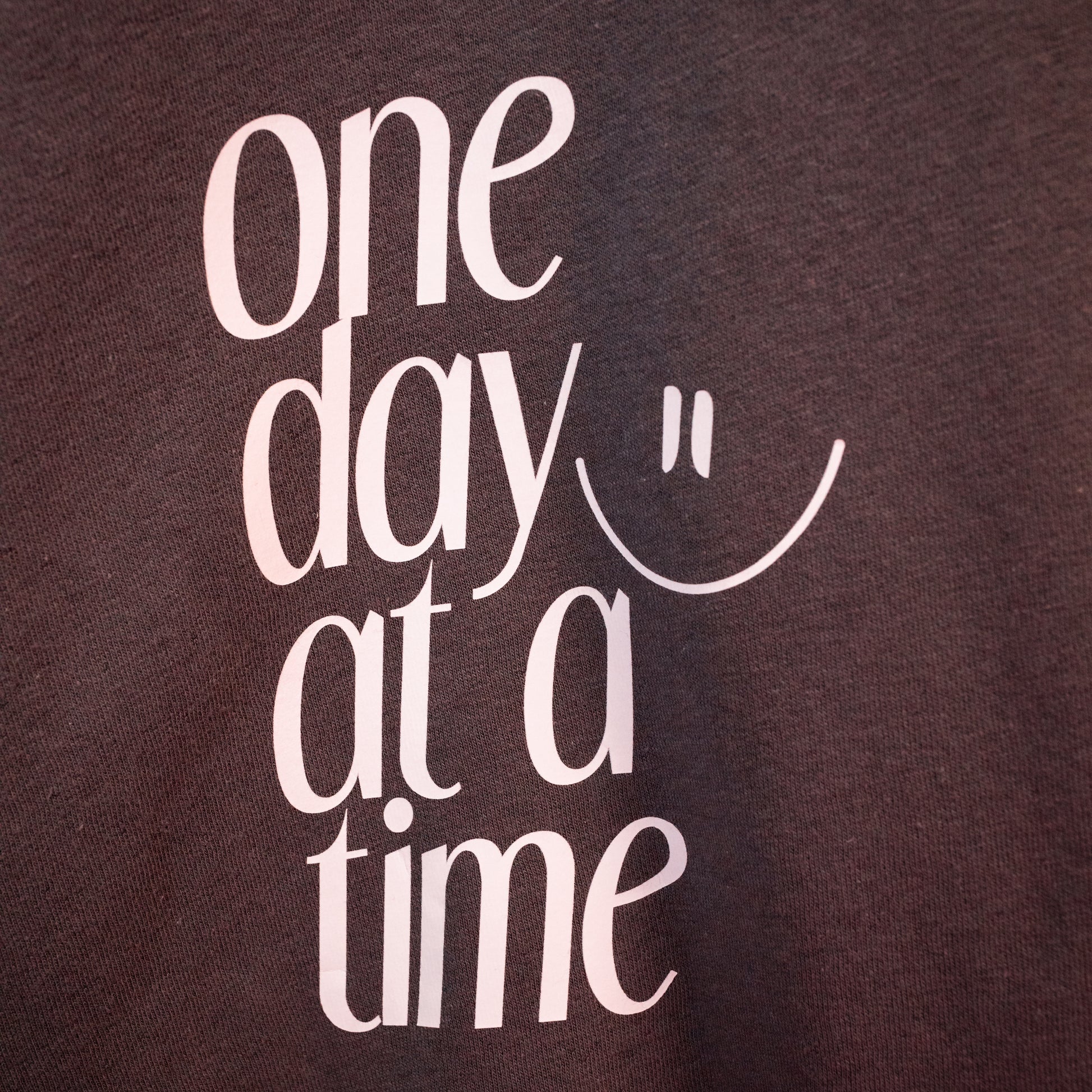 one day at a time smiley face 