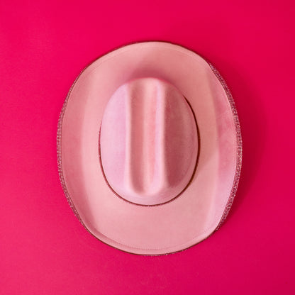 pink rhinestone cowgirl hat