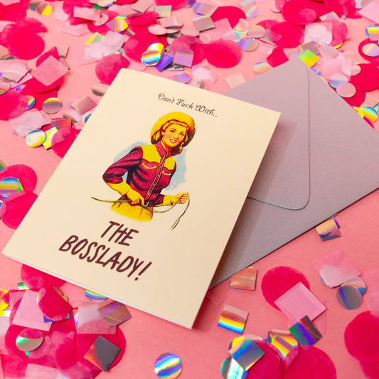 Boss Lady Greeting Cards