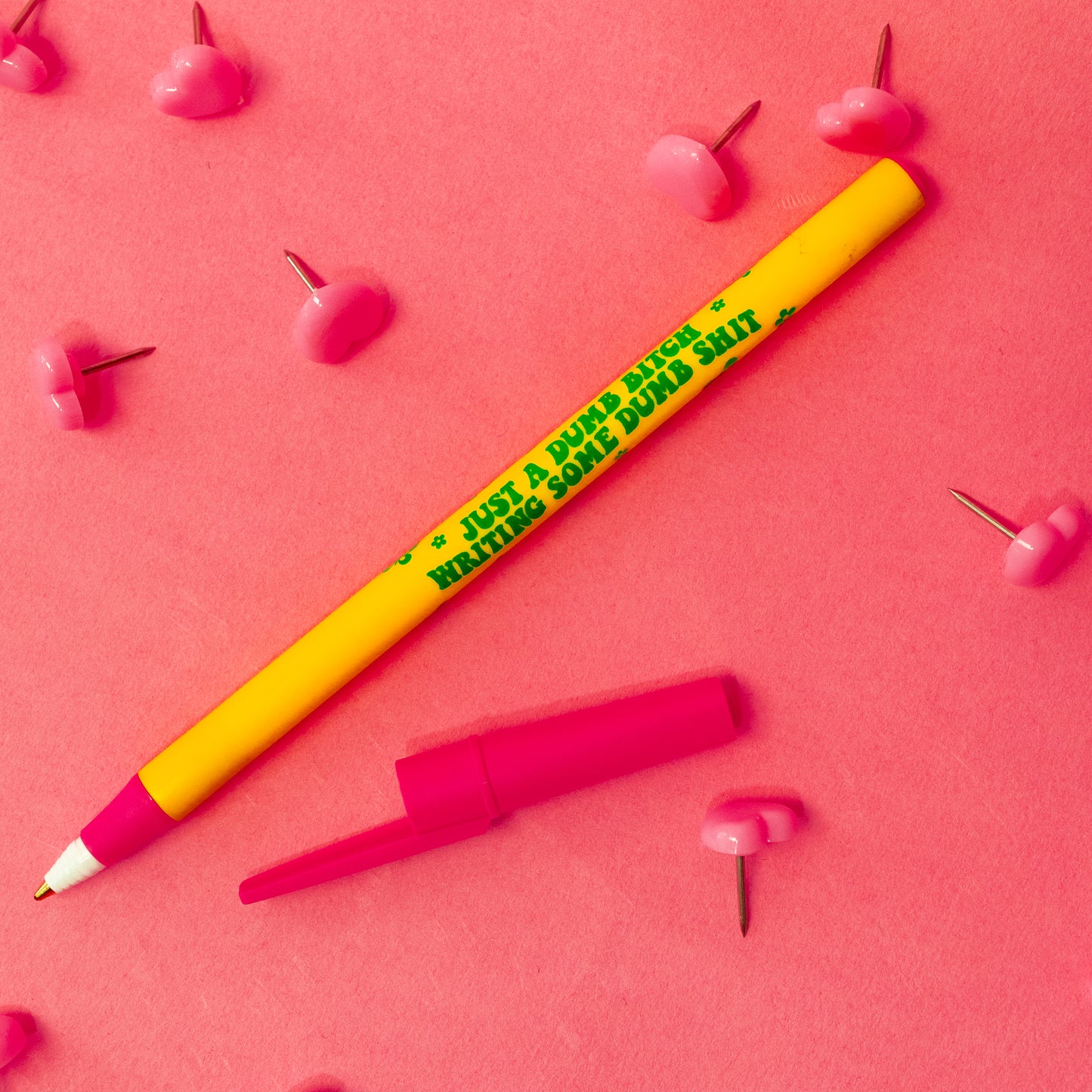 colorful funny pen