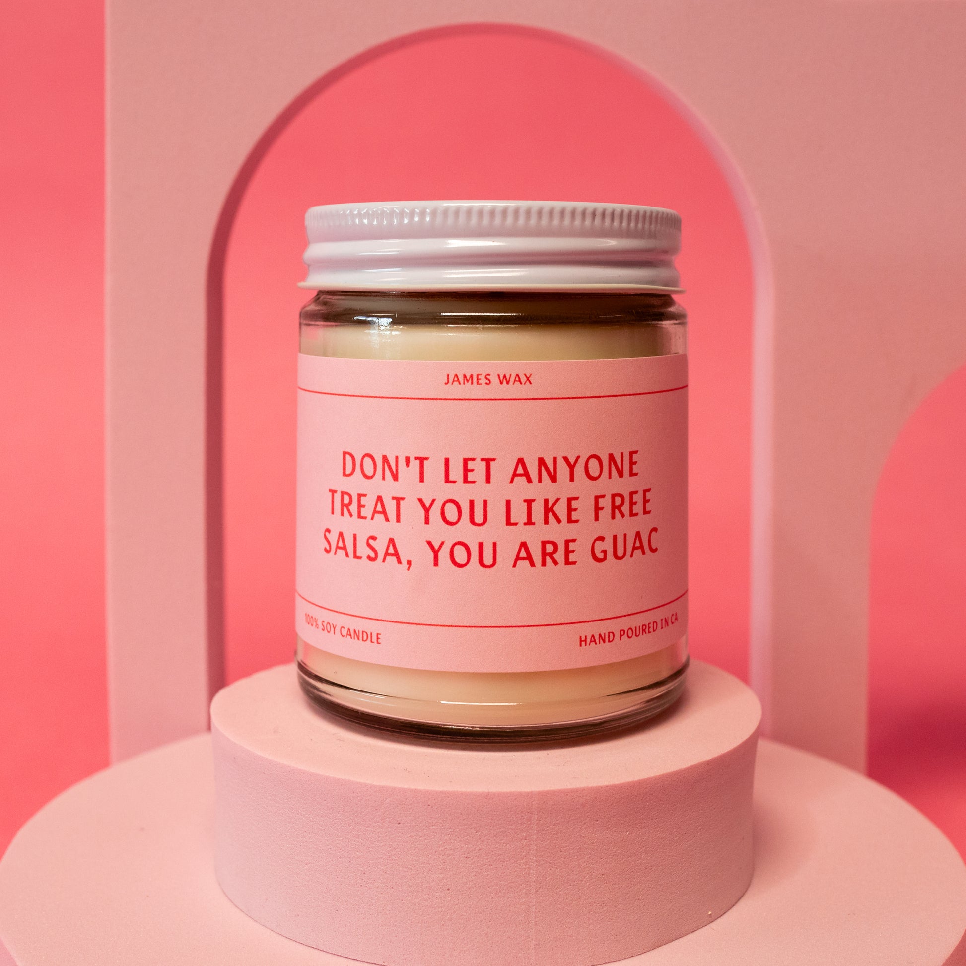You're Guac, Not Free Salsa Jar Candle