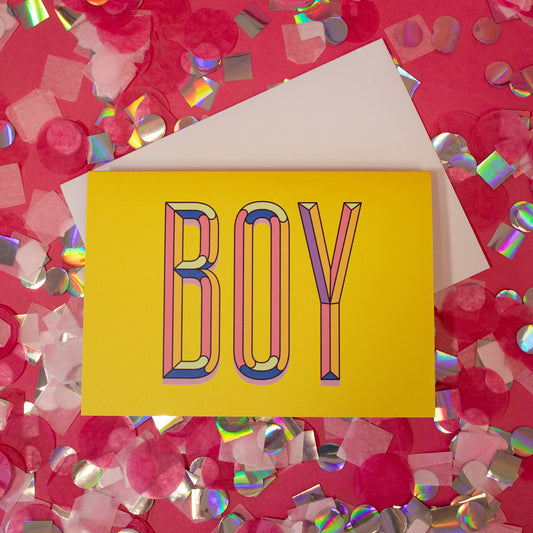 Boy Card
