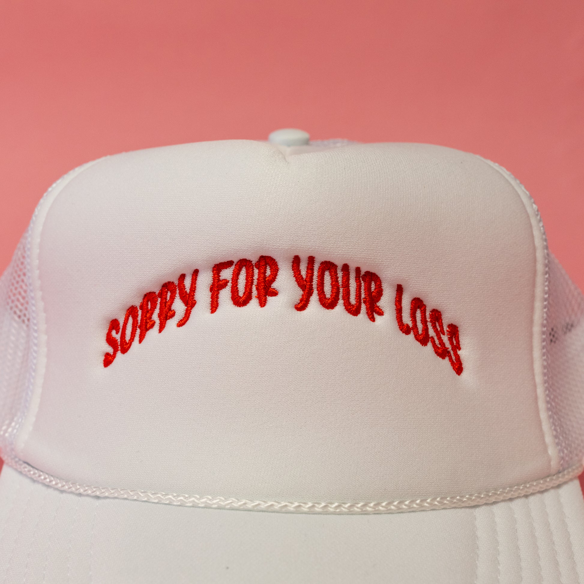 Sorry For Your Loss Trucker Hat - Gasp