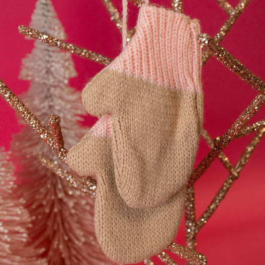 Connected Mitten Ornament