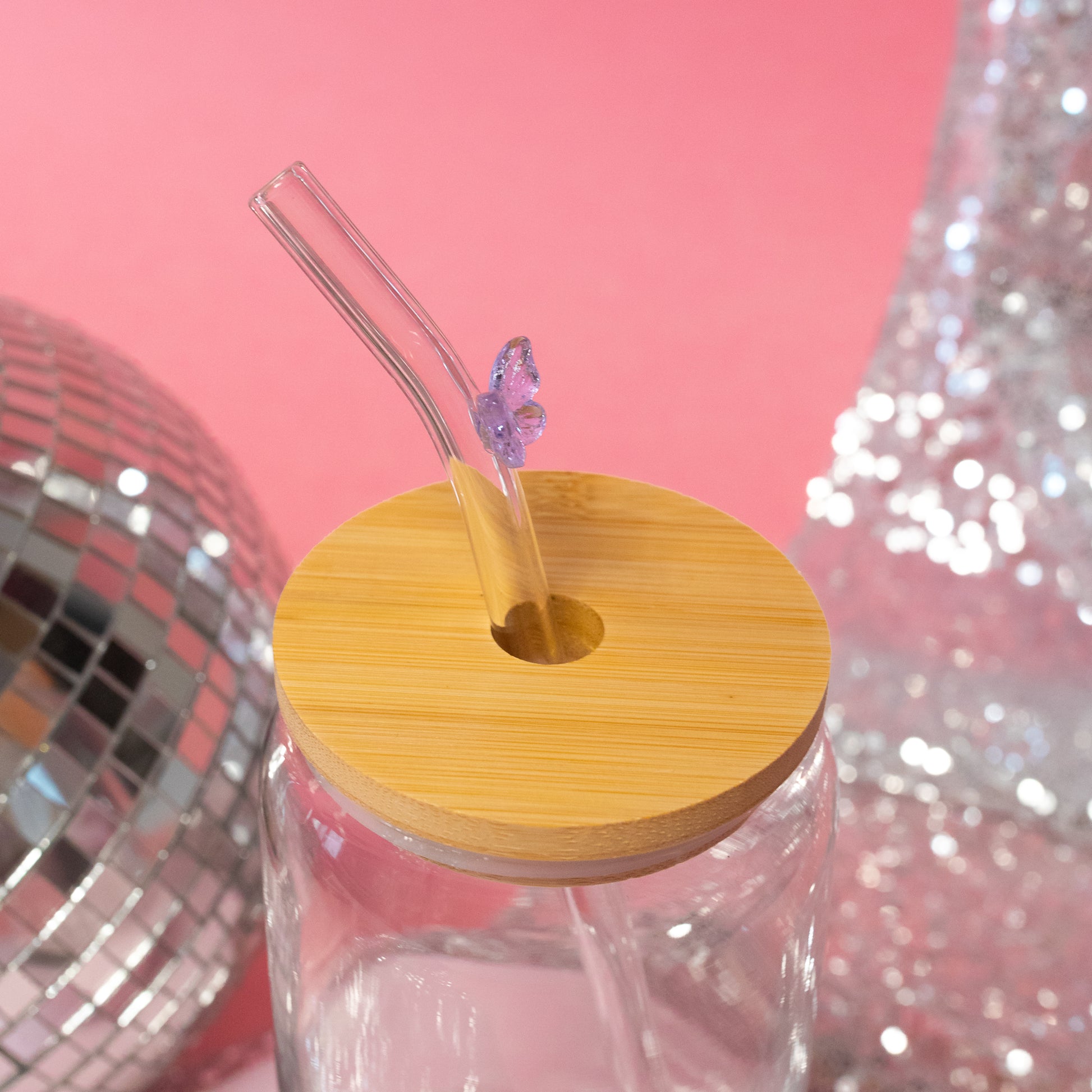 Glass Butterfly Straw – Gasp