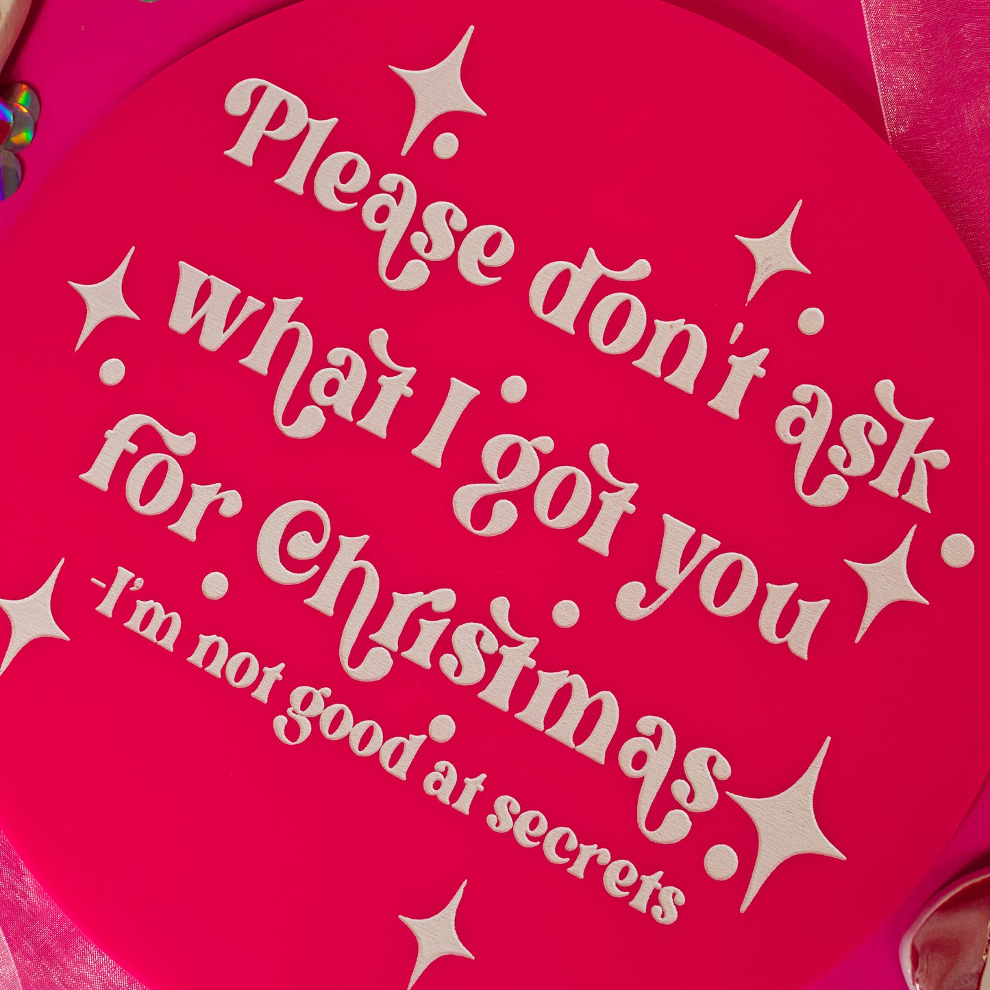 Engraved Holiday Signs