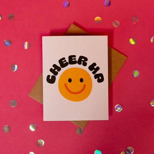 Cheer Up Smiley Card