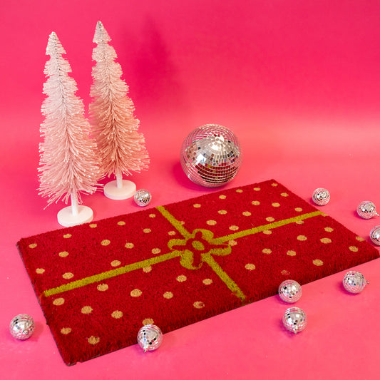Christmas Package Doormat