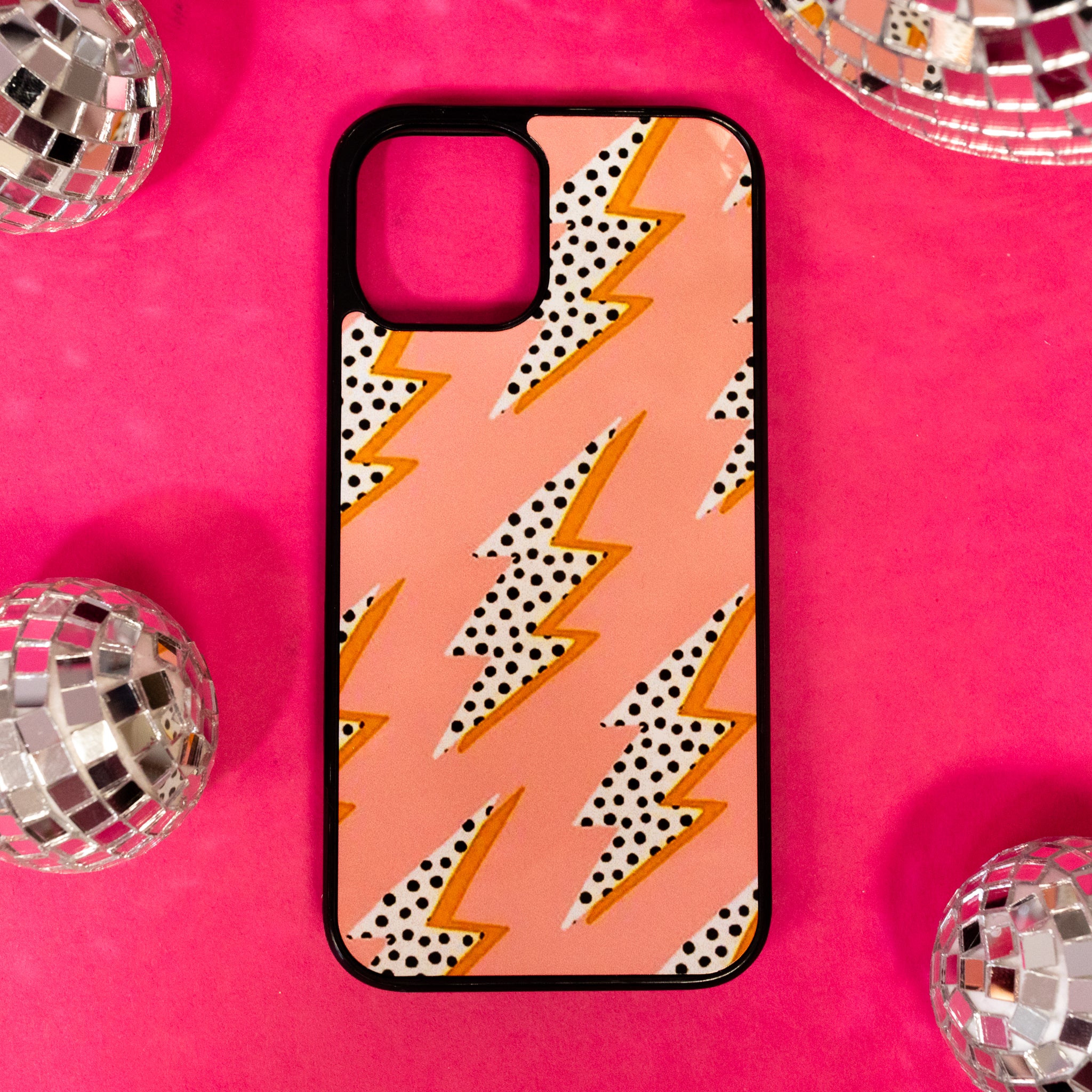 Dotted Lightning Bolt Phone Case