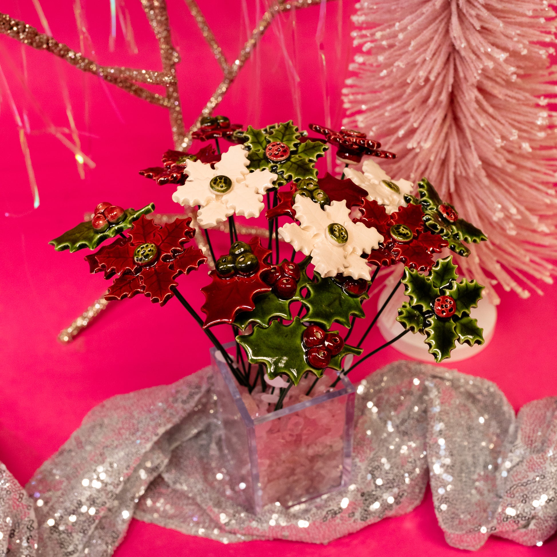 Build Your Own Ceramic Flower Bouquet - Gasp