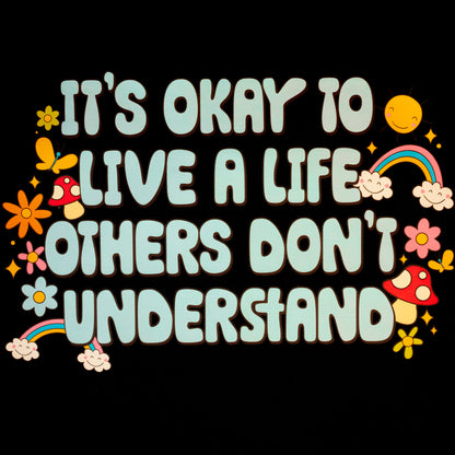 Live a Life Others Don't Understand Canvas Tote Bag