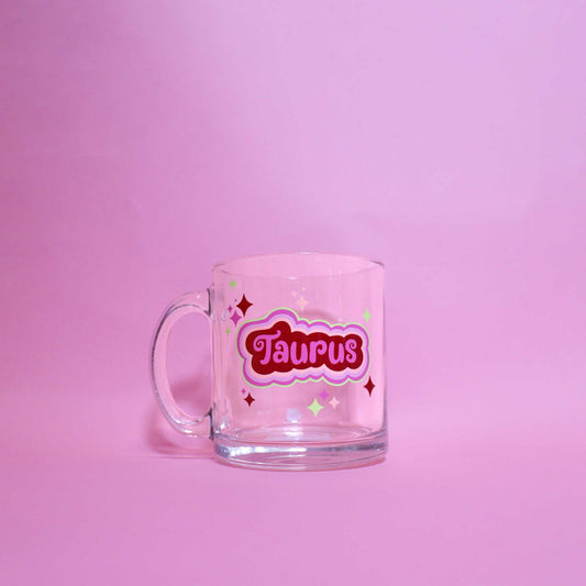 Taurus Glass Mug - Gasp