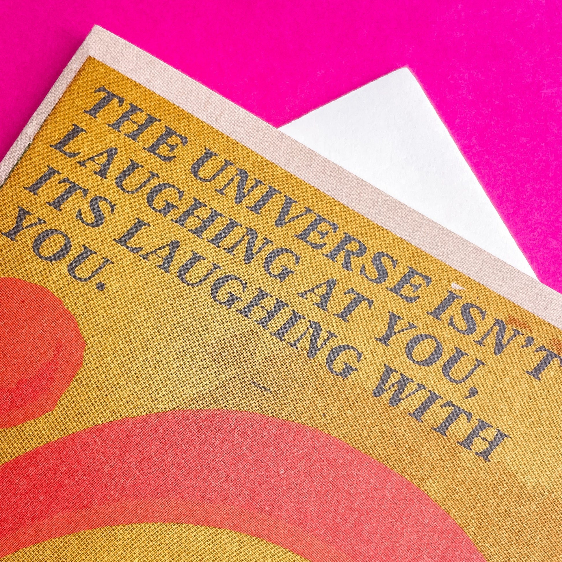 Laughing With You Greeting Card - Gasp