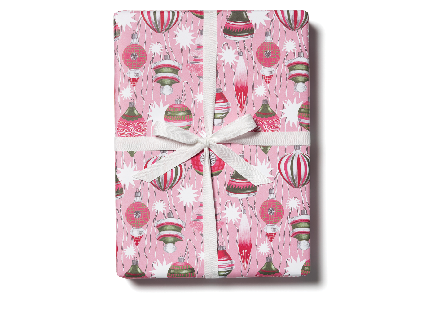 Retro Ornaments Gift Wrapping Paper - Gasp Winter Park