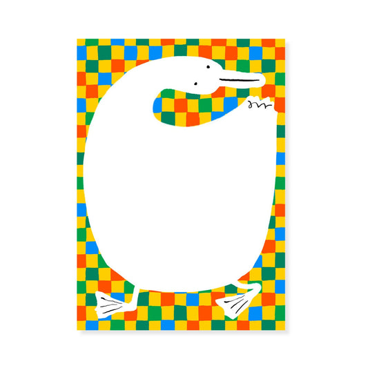 Duck Quilt Notepad - Gasp