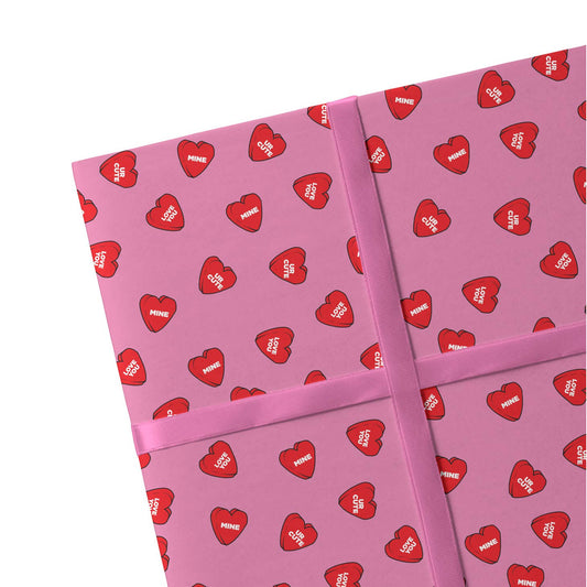 BAE Heart Wrapping Paper - Gasp Winter Park
