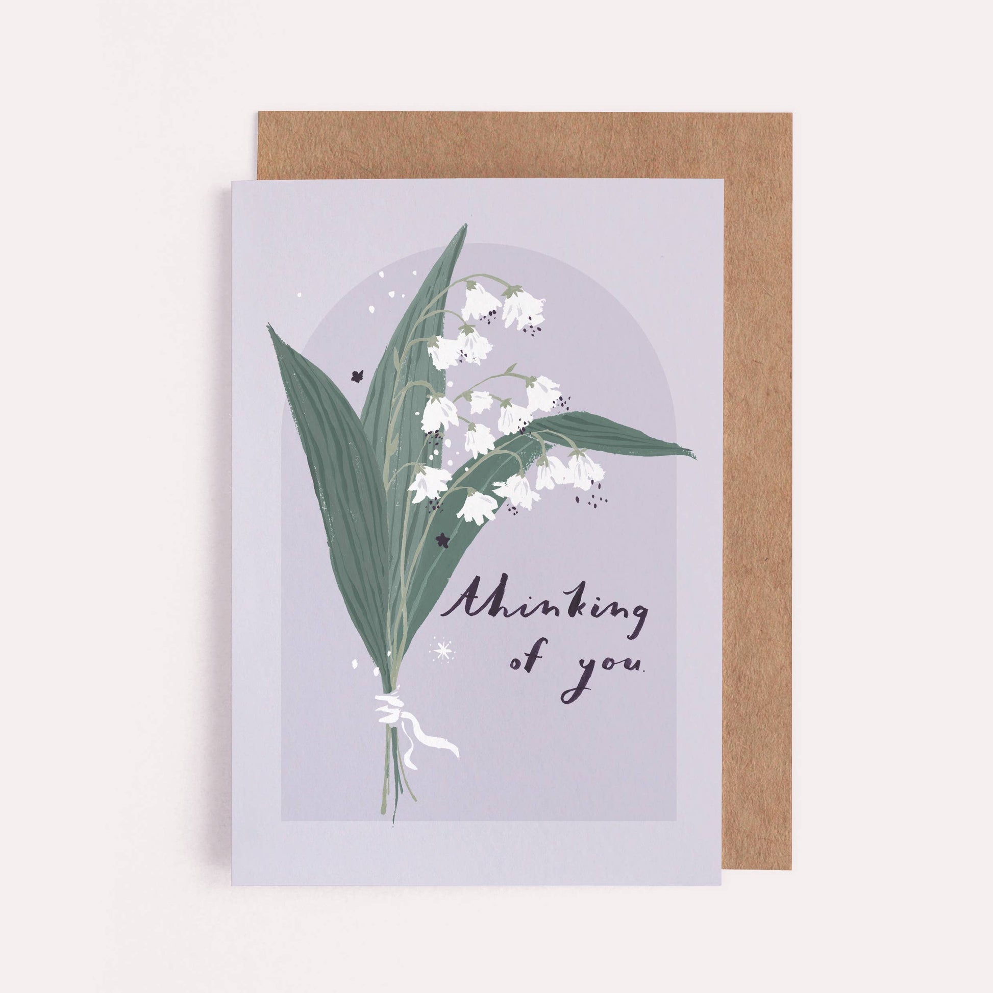 Thinking of You Flowers Card - Gasp
