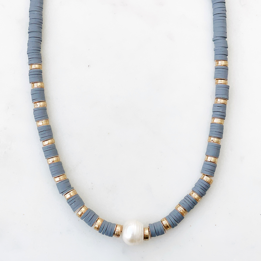 Heishi Pearl Necklace - Gasp Winter Park