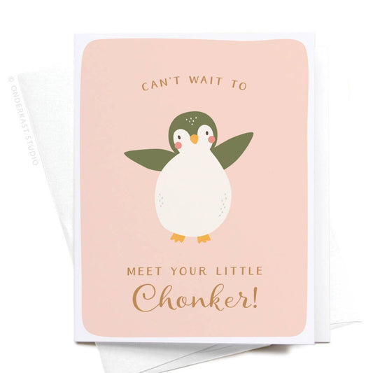 Can’t Wait to Meet Your Little Chonker Card - Gasp
