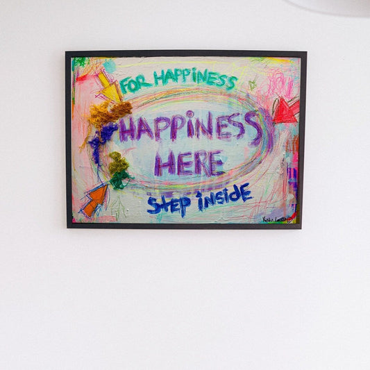 Happiness Here Print - Gasp Winter Park